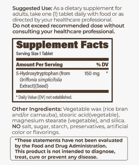 5-HTP SR 150mg by EndurPro