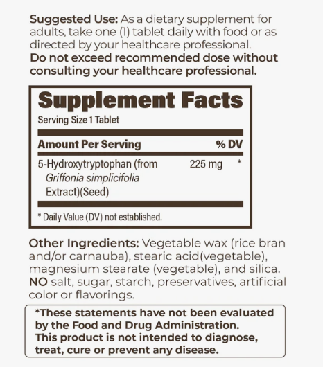 5-HTP SR 225mg by EndurPro