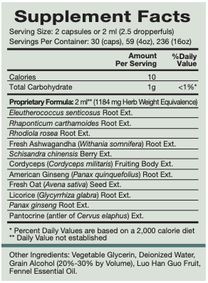Power Adapt 4oz by Natura Health Products