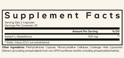 Liposomal Glutathione by CodeAge