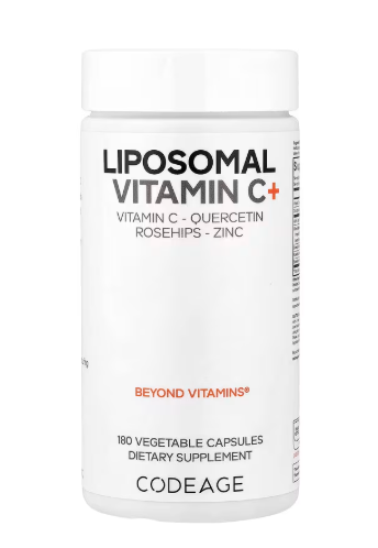 Liposomal Vitamin C+ 180ct by CodeAge