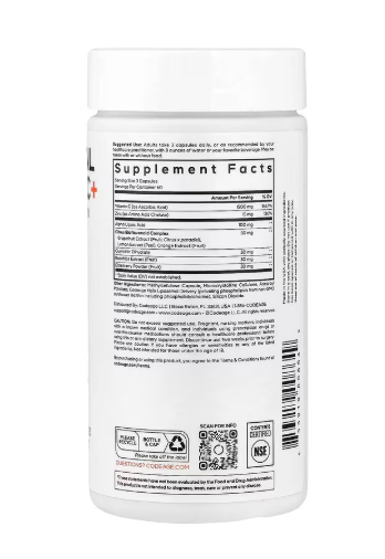 Liposomal Vitamin C+ 180ct by CodeAge