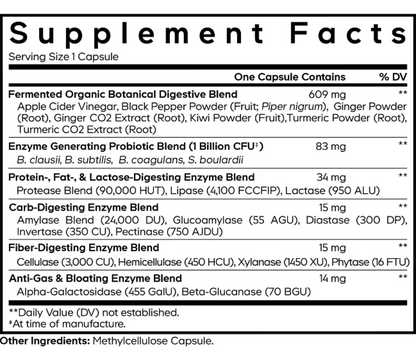 Fermented Digestive Enzymes+ by CodeAge