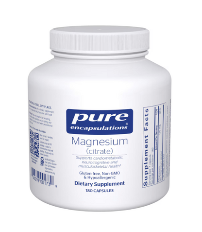 Magnesium Citrate 180's by Pure Encapsulations