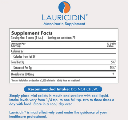 Lauricidin Monolaurin 8oz by Med Chem Labs