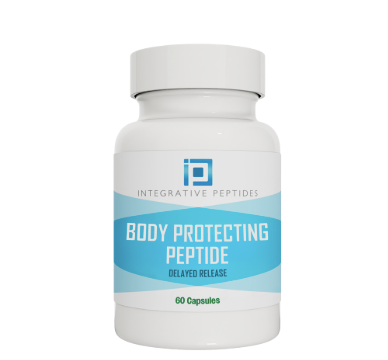 Body Protecting Peptide Delayed Release by Integrative Peptides