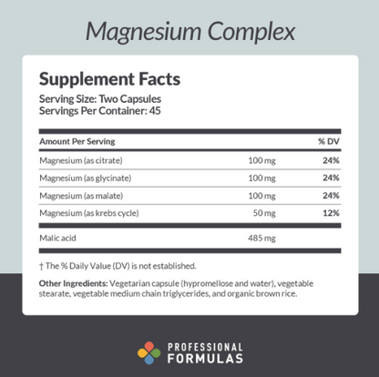 Magnesium Complex 180ct by Professional Formulas
