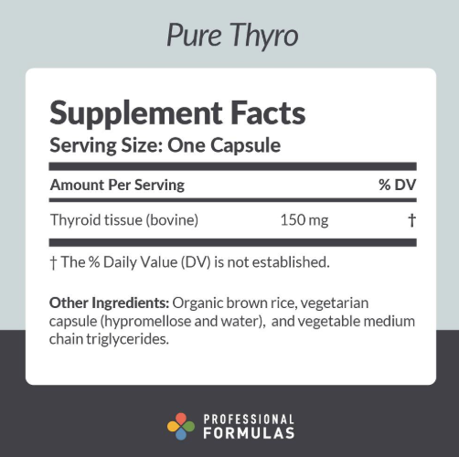 Pure Thyro by Professional Formulas