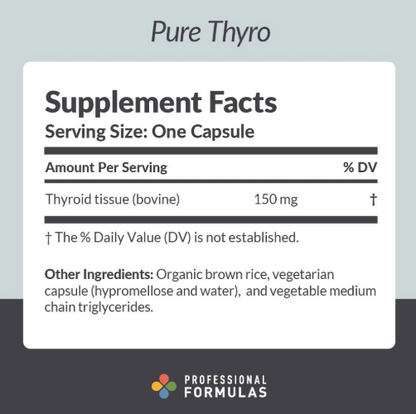 Pure Thyro by Professional Formulas
