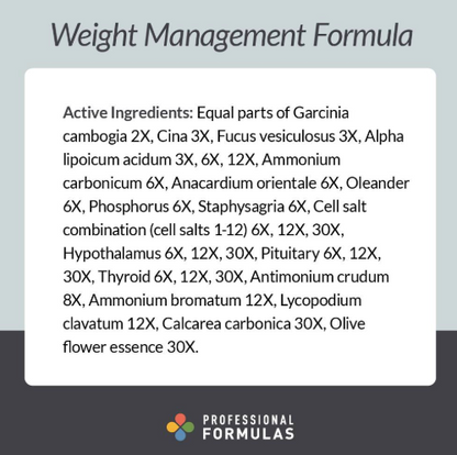 Weight Management Formula by Professional Formulas
