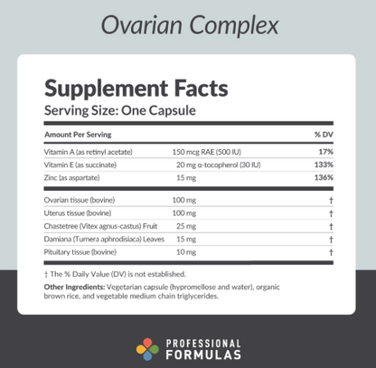 Ovarian Complex by Professional Formulas