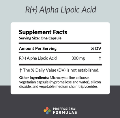 R(+) Alpha Lipoic Acid by Professional Formulas