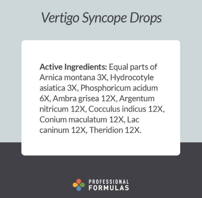 Vertigo Syncope Drops by Professional Formulas