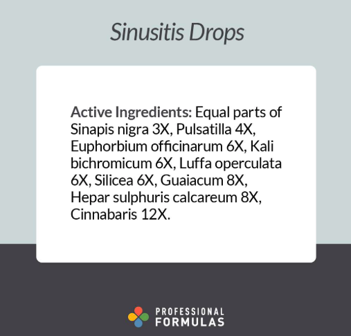 Sinusitis Drops by Professional Formulas