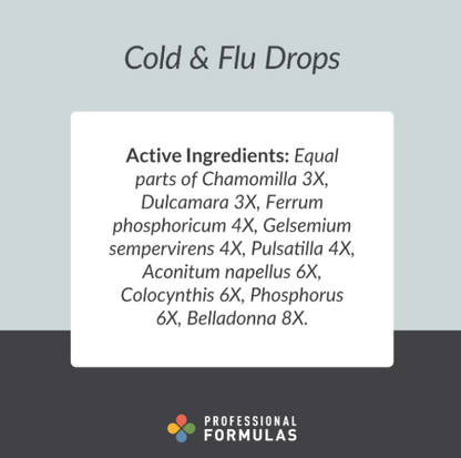 Cold & Flu Drops by Professional Formulas