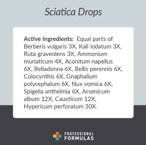 Sciatica Drops by Professional Formulas