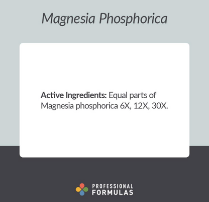 Magnesia Phosphorica by Professional Formulas