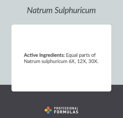 Natrum Sulphuricum by Professional Formulas