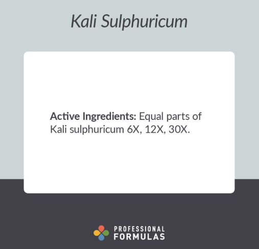 Kali Sulphuricum by Professional Formulas