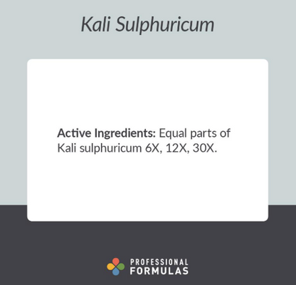 Kali Sulphuricum by Professional Formulas