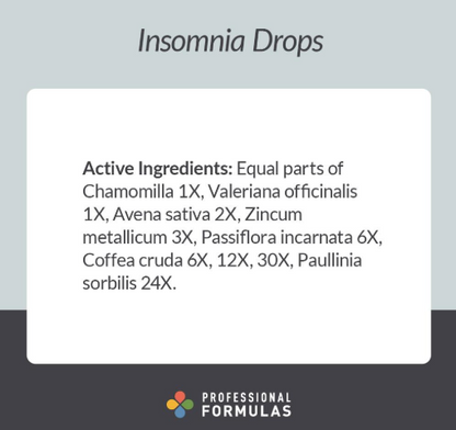 Insomnia Drops by Professional Formulas
