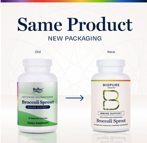 Broccoli Sprout Capsules by BioPure Health