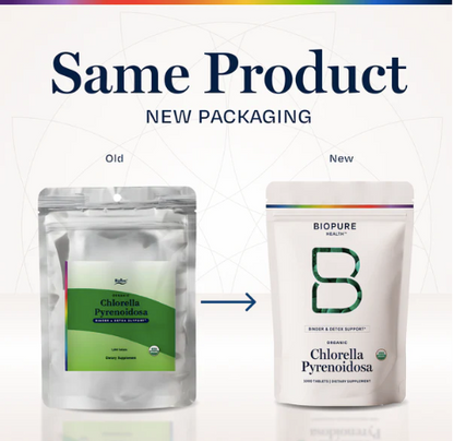 Chlorella Pyrenoidosa 1000 tab by BioPure Health