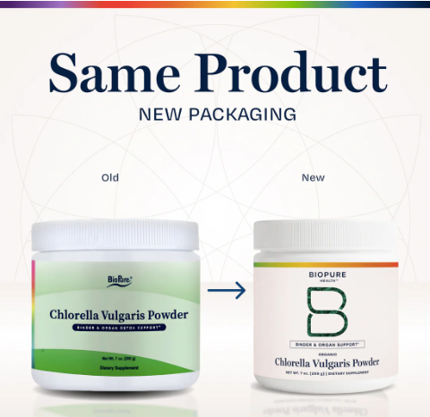 Chlorella Vulgaris Powder by BioPure Health