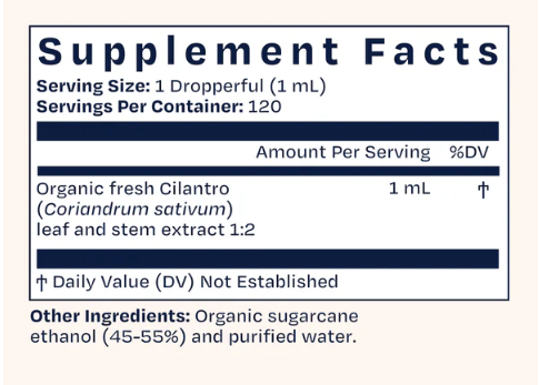 Cilantro Tincture by Biopure Health