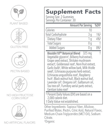 Biocidin Gummies by Biocidin Botanicals