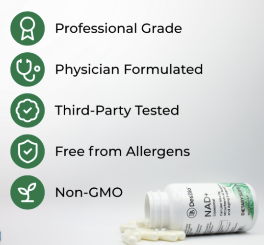 Liposomal NAD+ by DesBio