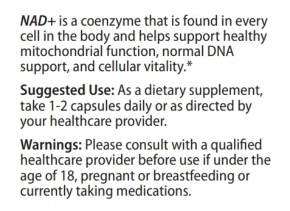 Liposomal NAD+ by DesBio