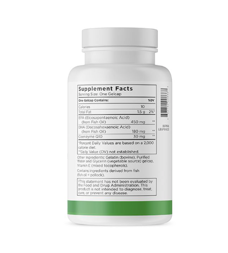 Omega 3 + CoQ10 by Biote
