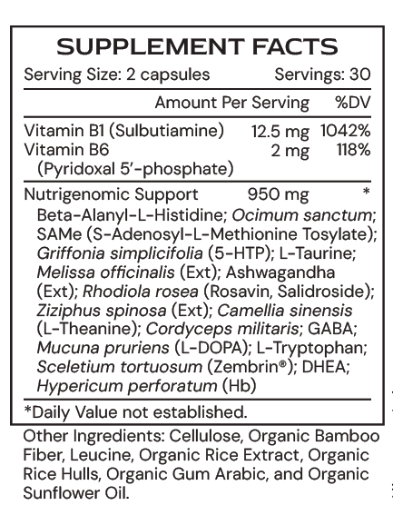 CalmGenic by Alimentum Labs (Systemic Formulas)