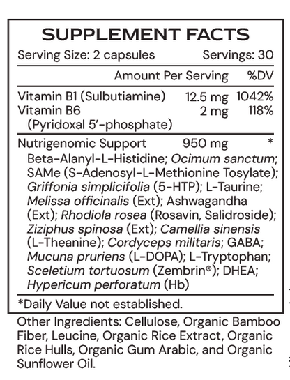 CalmGenic by Alimentum Labs (Systemic Formulas)
