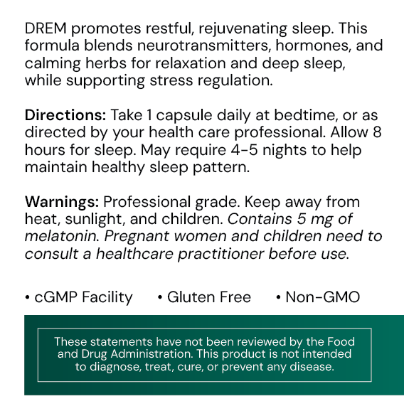 DREM Sleep Aid by Systemic Formulas
