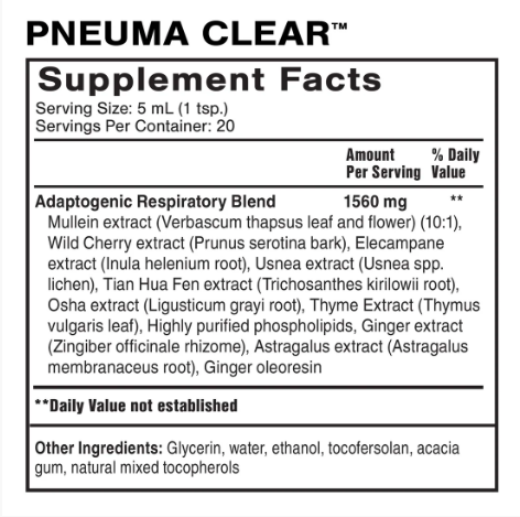 Pneuma Clear by Quicksilver Scientific