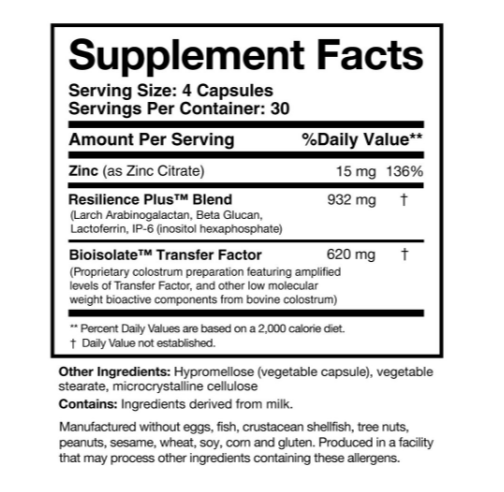 Transfer Factor Platinum by Researched Nutritionals