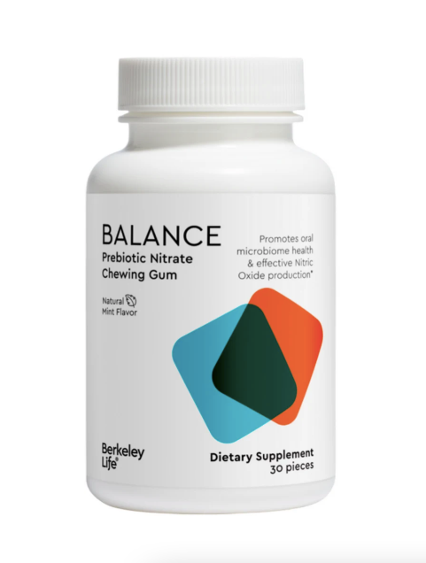 Balance Prebiotic Nitrate Chewing Gum by Berkeley Life