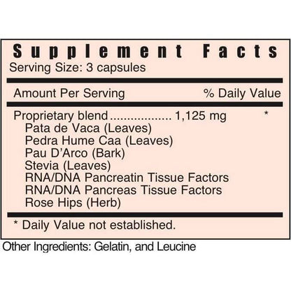 Ps-Pancreas S by Systemic Formulas
