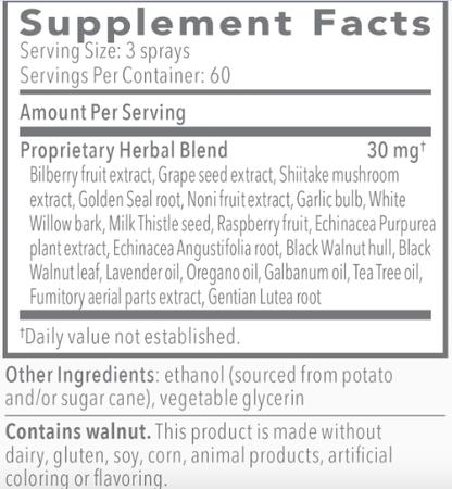Biocidin TS - Throat Spray by Biocidin Botanicals
