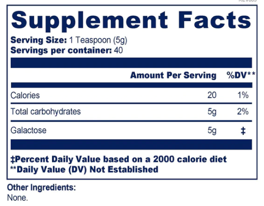 Galactose by BioPure Health