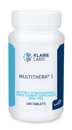Multithera 1 by Klaire Labs (iron free tablets)