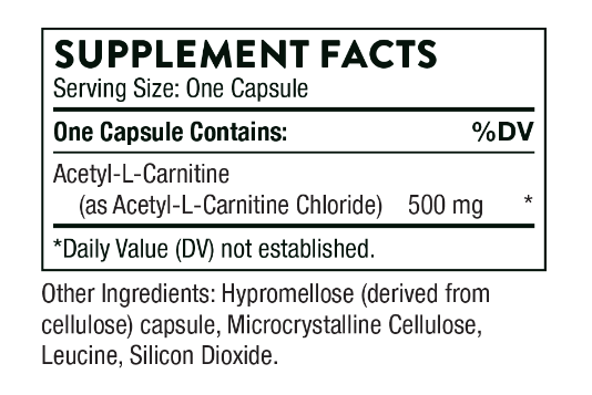 Acetyl-L-Carnitine by Thorne Research