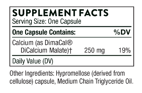 Calcium (formerly DiCalcium Malate) by Thorne Research