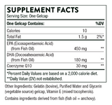 Omega-3 with CoQ10 by Thorne Research
