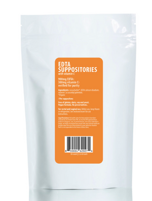 EDTA Suppositories with Vitamin C by PurO3