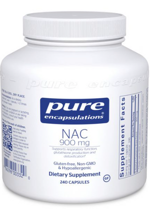 NAC 900mg 240 count by Pure Encapsulations