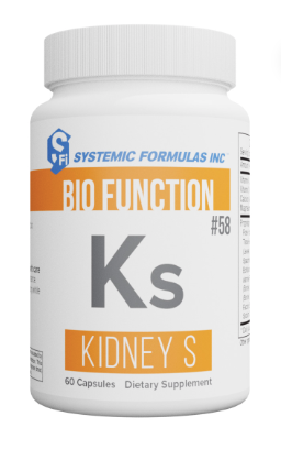 Ks – Kidney S by Systemic Formulas