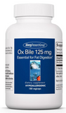 Ox Bile 125mg by Allergy Research